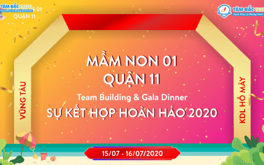 KỶ NIỆM TRƯỜNG MẦM NON 01 QUẬN 11, TP. HCM THAM QUAN VŨNG TÀU - KDL HỒ MÂY 15.07 - 16.07.2020