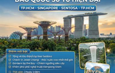 TOUR SINGAPORE 3 NGÀY 2 ĐÊM