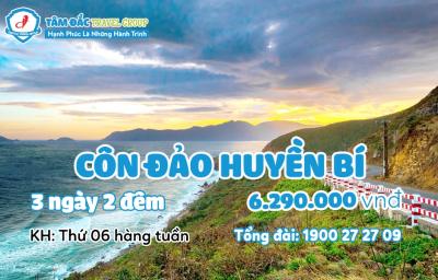 Tour du lịch Côn Đảo huyền thoại 3 ngày 2 đêm